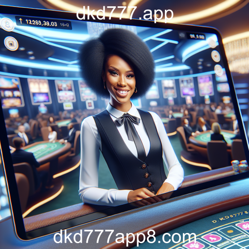Experimente a Emoção do Cassino Ao Vivo no dkd777.app
